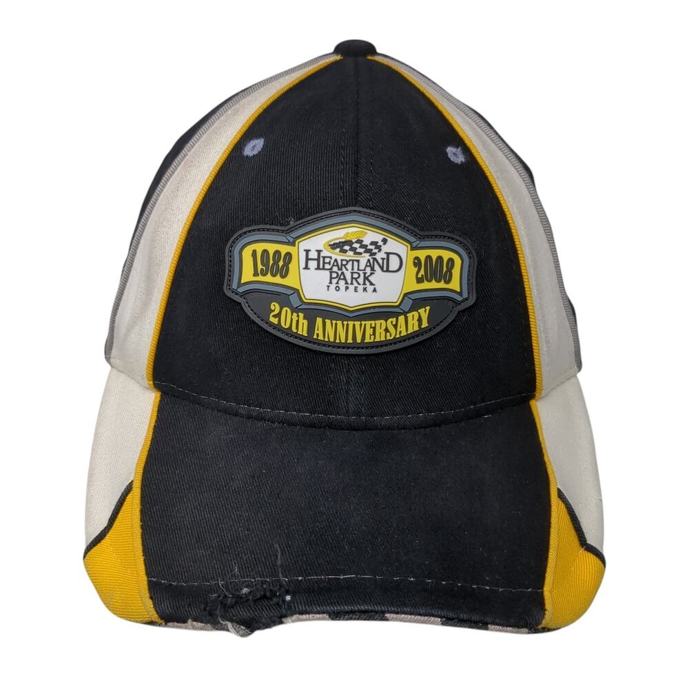 Heartland Park Topera 20th Anniversary Fitted Baseball Cap Black OS Distressed